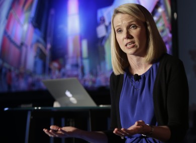 Yahoo CEO Marissa Mayer