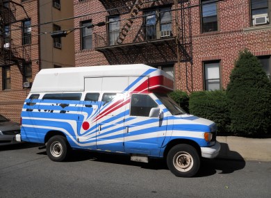 File photo of a van; not the van in question.