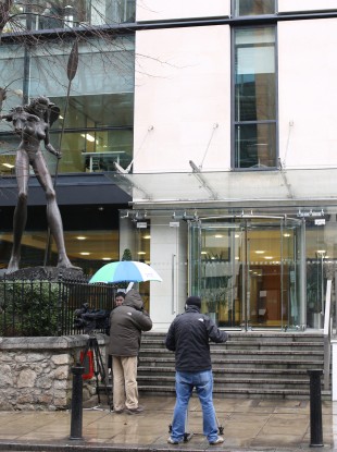 Irish Bank Resolution Corporation headquarters on the Burlington Road in Dublin 4