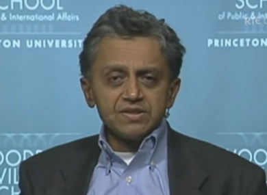 Ashoka Mody speaking on Prime Time last night