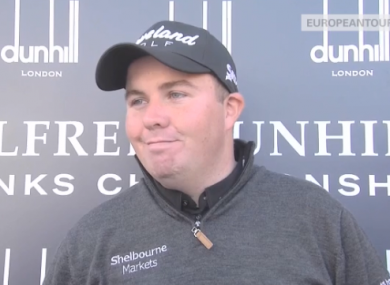 Shane Lowry shot four rounds in the 60s but could only finish tied for third.