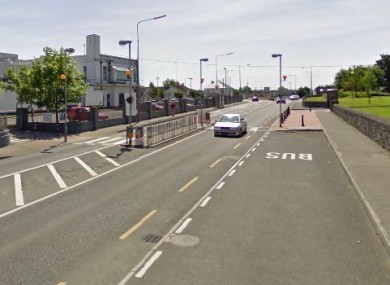 Castlepollard Road outside the Midlands Regional Hospital (File photo)
