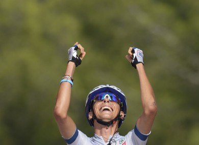 Warren Barguil won today's stage.
