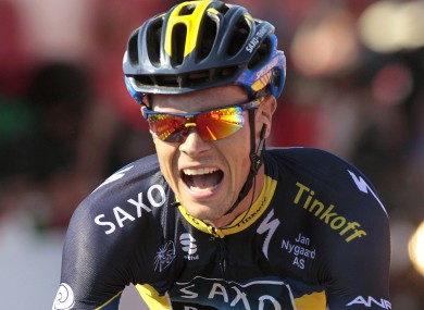Nicolas Roche is fifth overall with two stages remaining.