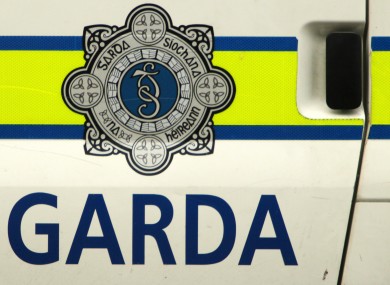 Garda van.