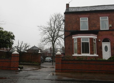 A general view of the home of Ilyas Ashar and his family in Manchester.