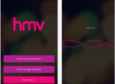 A screengrab of the app.
