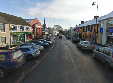 Main Street in Carrickmore, Omagh.