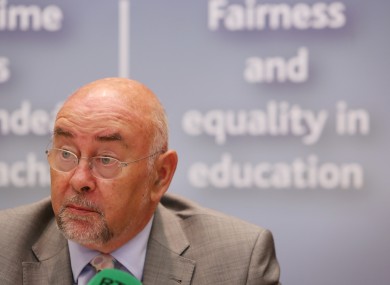 Minister for Education Ruairí Quinn