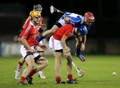 Ballyboden St Enda’s Peter Buckeridge and Sean Brady of St Brigid's.