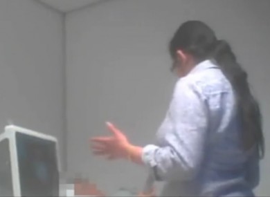Secret footage filmed by The Telegraph