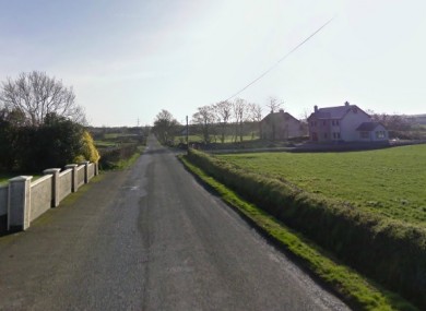 Stretch of the Dundalk Road in Crossmaglen