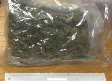 The cannabis seized on Friday.