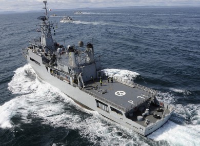 Irish Naval Service vessel