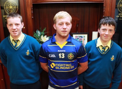 (Left to right) Conor, Peter and Denis Ryan.