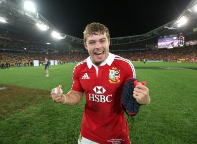 Leigh Halfpenny was Man of the Series as the Lions triumphed in Australia.