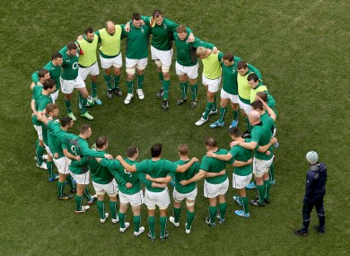 Ireland need a unified belief that they can win.