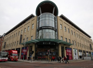 Victoria shopping centre in Belfast, where a car containing a bomb partially exploded.