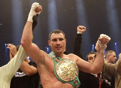 Vitali Klitschko (file photo).