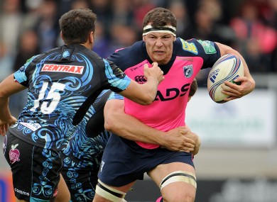 Copeland playing in the Heineken Cup this year.
