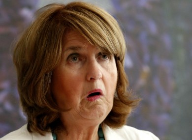 Minister for Social Protection Joan Burton, who probably smells very nice.