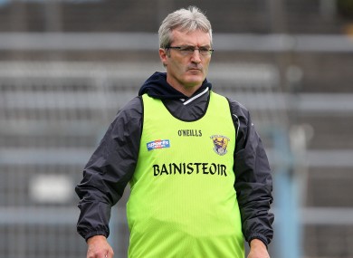 Colm Bonnar previously managed the Wexford hurlers.