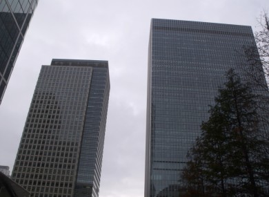 The building at 25 Bank Street (right)