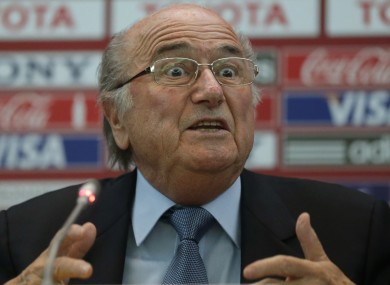 Sepp Blatter has acknowledged more needs to be done to tackle the issue of diving in football.