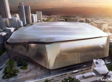 What the stadium will look like.