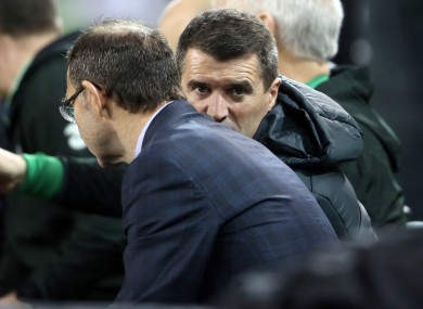 Keane: should have plenty of players to keep an eye on this afternoon.
