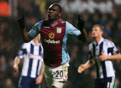 Christian Benteke was the hero for Aston Villa tonight.