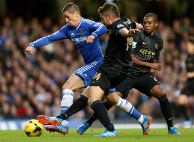 Chelsea meet Manchester City on Monday night.