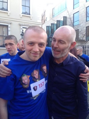 Some of you may recognise the newly bald, Gavan Reilly, who previously worked at TheJournal.ie.