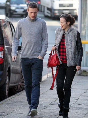 Nemanja and Ana Vidic are set for a move to Milan.