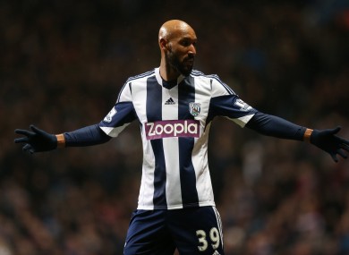 West Bromwich Albion's Nicolas Anelka has been suspended indefinitely by the club.