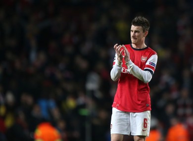 Arsenal's Laurent Koscielny reportedly earns £2.6m a year.
