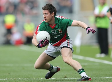 Enda Varley starts for Mayo this Sunday.