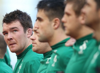 O'Mahony returns to Ireland's back row to take on France.