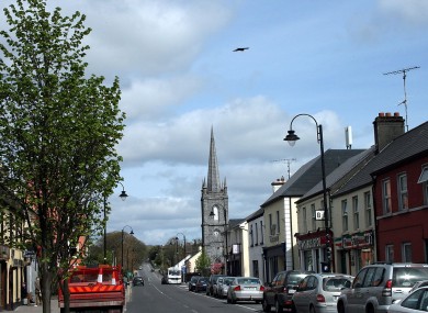 The town of Claremorris, Co Mayo