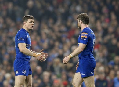 O'Driscoll and D'Arcy are in good shape ahead of the weekend.