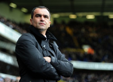 Martinez: staying positive despite setback.