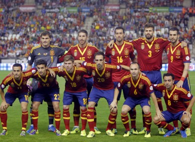 The Spanish team features numerous world-renowned stars.