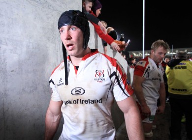 Stephen Ferris after his comeback game against Saracens.