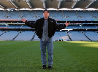 Garth Brooks in Croke Park.