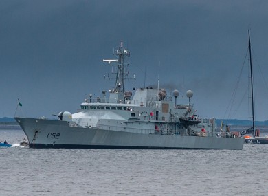 File photo of LÉ Niamh