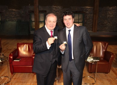Gavin Duffy and Ray Shannon with the Trolkey