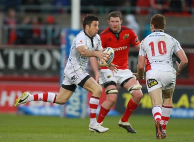 Humphreys playing in tandem with Jackson before leaving for London Irish.