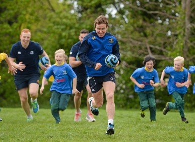 Eoin Reddan was launching the Herald Leinster Rugby Summer Camps.