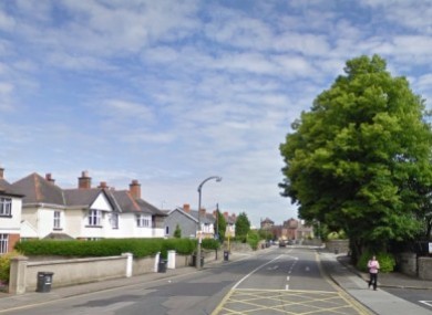 The junction where the man jumped into the woman's car.