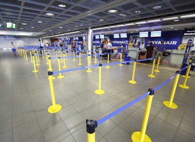 Ryanair desk, Dublin Aiirport